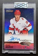 Bradly Nadeau 2024-25 Upper Deck Clear Cut 1997-98 Collectors Choice Starquest card