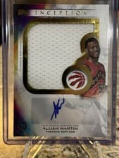 2025-26 Topps Midnight Rookie Jersey Autographs Alijah Martin #RJA-AM card