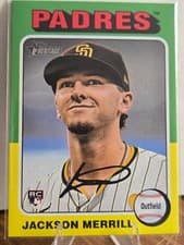 Jackson Merrill 2024 Topps Heritage card