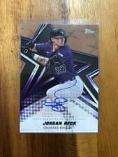 2026 Topps Baseball Stars Autographs Jordan Beck #BSA-JBE card