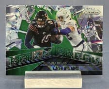 2025 Panini Prizm Prizm Break Caleb Williams #3 card