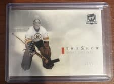 Gerry Cheevers 2021 Upper Deck The Cup Show White card