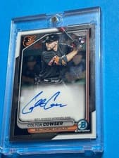 2024 Bowman Chrome Rookie Autographs Colton Cowser #CRA-CC card