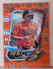 2025 Bowman's Best Best Tek Coby Mayo #BT-10 card