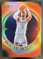 2024-25 Panini Select Solar Eclipse Shai Gilgeous-Alexander #11 card