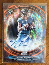 2025 Topps Cosmic Chrome Equinox Autographs Trevor Lawrence #EQA-TL card