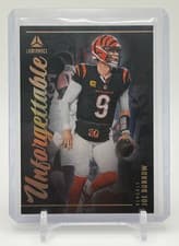 2025 Panini Luminance Unforgettable Joe Burrow #8 card