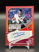2025 Panini Absolute Signature Standouts Bijan Robinson #SS-BRN card