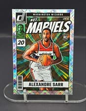 2024-25 Donruss Net Marvels Alexandre Sarr #8 card