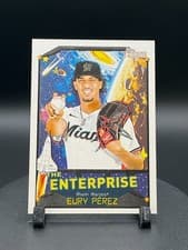 2026 Topps Heritage The Enterprise Eury Pérez #TE-EP card
