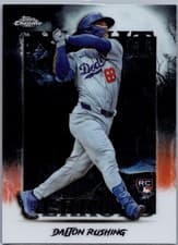 2025 Topps Update Night Terrors Dalton Rushing #NT-24 card