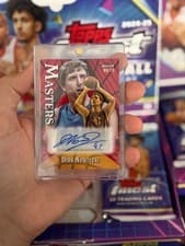 2024-25 Finest Masters Autographs Dirk Nowitzki #MA-DN card