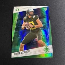 Justin Herbert 2020 Panini Chronicles Draft Picks Phoenix card