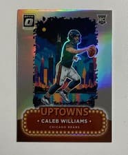 Caleb Williams 2024 Panini Donruss Optic Uptowns card