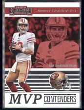 Jimmy Garoppolo 2019 Panini Contenders MVP Contenders card