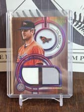 2025 Topps Tribute Single-Player Dual Relics Cal Ripken Jr. #DR-CRJ card