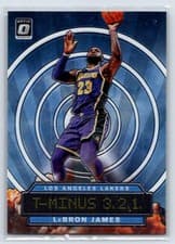 2019 Panini Donruss Optic T-Minus 3,2,1 LeBron James