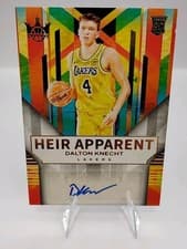 2024-25 Panini Court Kings Heir Apparent Autographs Dalton Knecht #HA-KNT card
