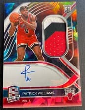 Patrick Williams 2020 Panini Spectra card