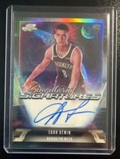 2025-26 Topps Cosmic Chrome Singularity Signatures Egor Dëmin #SS-ED card