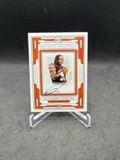 Quinshon Judkins 2025 Panini National Treasures Rookie Signatures Field Pass card