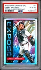 2025 Topps Chrome Update Topps Chrome Expose Drake Baldwin #TCE-61 card
