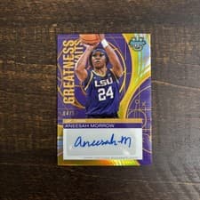 Aneesah Morrow 2024-25 Bowman's Best University Greatness Awaits Autographs card