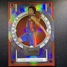 2025-26 Panini Signature Series Perpetual Talents Cade Cunningham #3 card