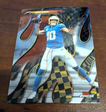 Justin Herbert 2025 Finest Torchers card