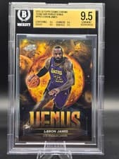 2025-26 Topps Cosmic Chrome Planetary Pursuit Venus LeBron James #PPV-2 card