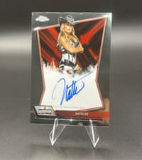 2026 Topps Chrome WWE Red Brand Autographs Natalya #RBA-NAT card
