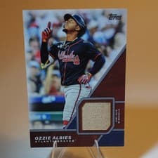 2026 Topps Major League Material Relics Ozzie Albies #MLM-OA card