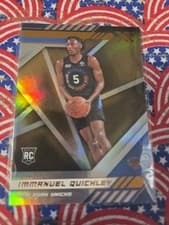 Immanuel Quickley 2020-21 Panini Chronicles Base Set card