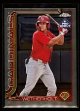 2025 Topps Pro Debut Chrome JJ Wetherholt #PDC-94