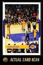 Kobe Bryant 2016 Panini Hoops Kobe 2K17 Hoops card