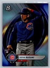 Seiya Suzuki 2022 Bowman Platinum card