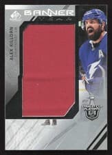 Alex Killorn 2021 SP Game Used NHL Stanley Cup Playoffs Banner Year Relics card