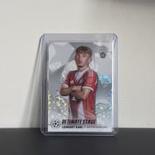 Lennart Karl 2025 Topps UEFA Ultimate Stage Chrome card