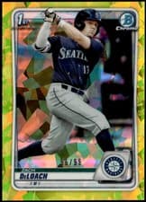 Zach DeLoach 2020 Bowman Draft 1st Edition card