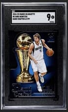 Dirk Nowitzki 2024-25 Panini Silhouette Hand Crafted card