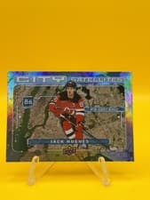 Jack Hughes 2024-25 Upper Deck City Satellites card