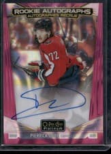 2024-25 O-Pee-Chee Platinum Rookie Autographs Pierrick Dube #R-PD card