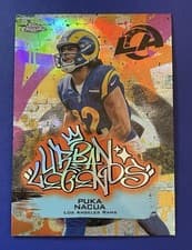 2025 Topps Chrome Urban Legends Puka Nacua #UL-8 card