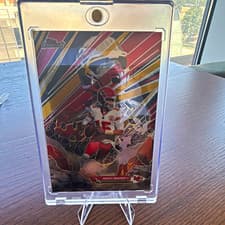 2025 Finest Smashing Through Patrick Mahomes II #ST-7 card