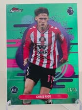 Chris Rigg 2026 Topps Finest Premier League card