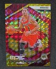 2024-25 Panini Mosaic Epic Performers Derrick Rose #17 card