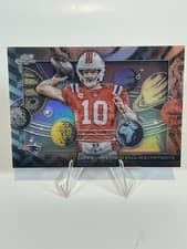 2025 Topps Cosmic Chrome Planetarium Drake Maye #PL-15 card