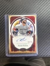 2026 Topps Tier One Prime Performers Autographs Dustin Pedroia #PPA-DP card