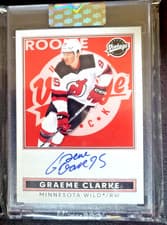 2024-25 Upper Deck Clear Cut Vintage Autos Graeme Clarke #VA-GC card