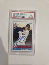 2025 Topps Heritage Real One Autographs Pete Crow-Armstrong #ROA-PC card